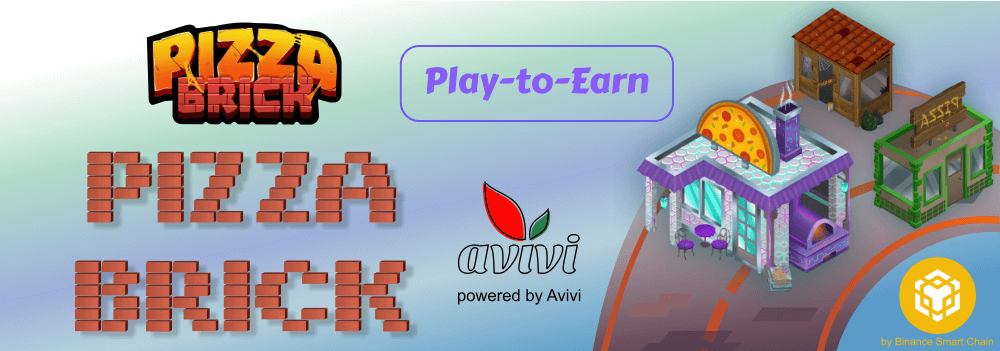 Pizza Brick: all about developing a Play-to-Earn commercial crypto game with a smart contract on Binance Smart Chain by Avivi