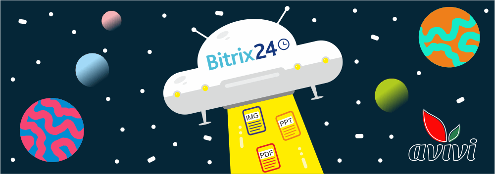 The development of the customized functionality to structure files in Bitrix24 Tasks