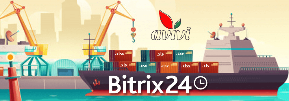 Data import and export into Bitrix24