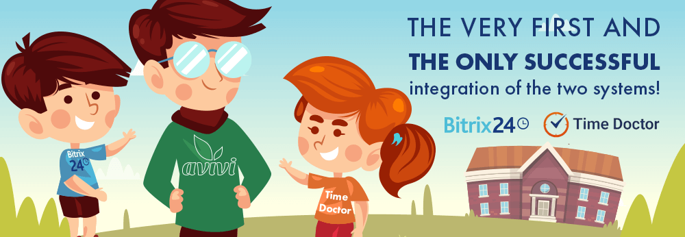 The release of the first Integration of Bitrix24 with TimeDoctor