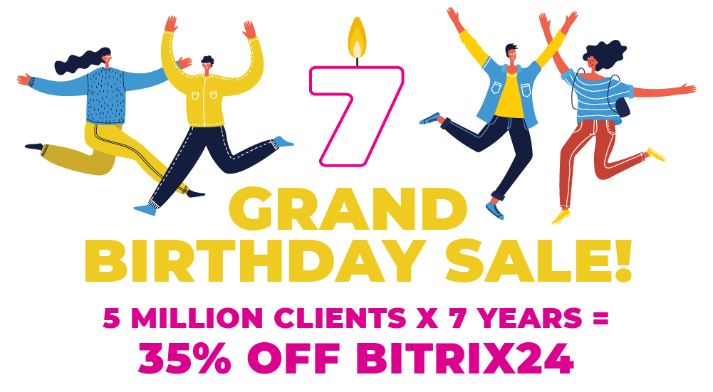 Bitrix24 Anniversary Sale