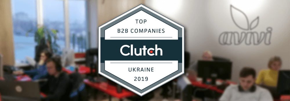 Avivi Is Named the Top Ukranian B2B Company by Clutch.co