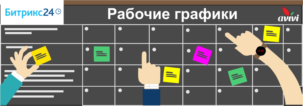 Управление рабочими графиками в Битрикс24